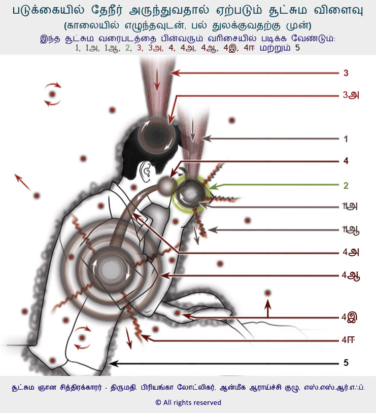 படுக்கையில் தேநீர் அருந்துவதால் ஏற்படும் சூட்சும விளைவு