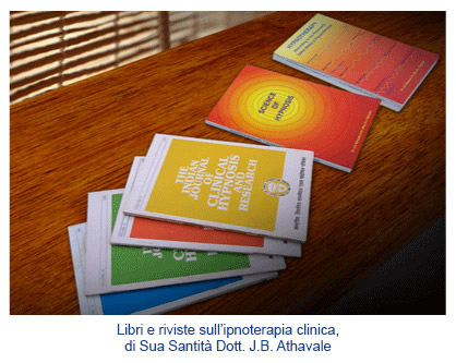 Libri e riviste sull’ipnoterapia clinica, di Sua Santità Dott. J.B. Athavale