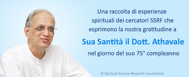 75° compleanno di Sua Santità il Dott. Athavale