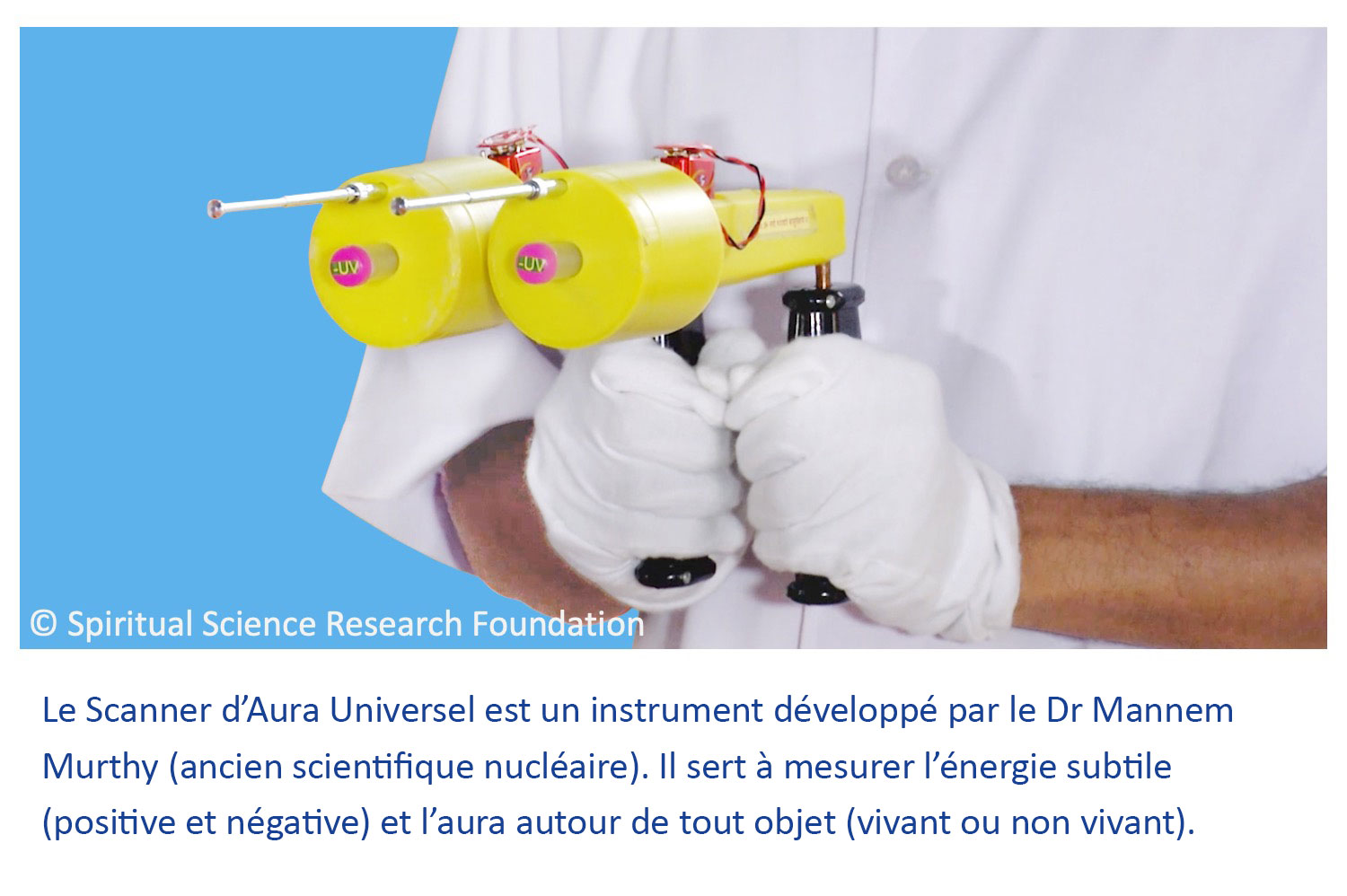Information sur le Scanner d’Aura Universel (UAS)