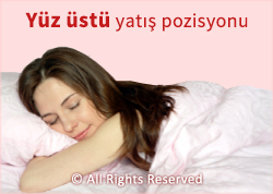 Yüz üstü yatış pozisyonu