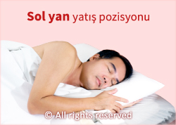 Sol yan yatış pozisyonu