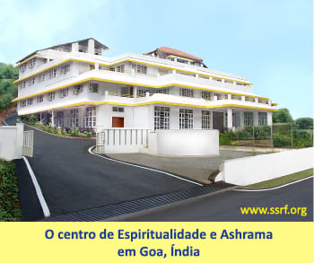 O centro de Espiritualidade e Ashrama em Goa, Índia
